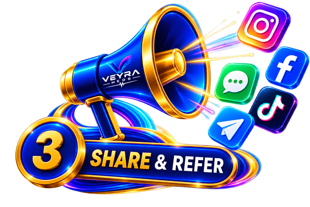 Step 3: share your link through social channels